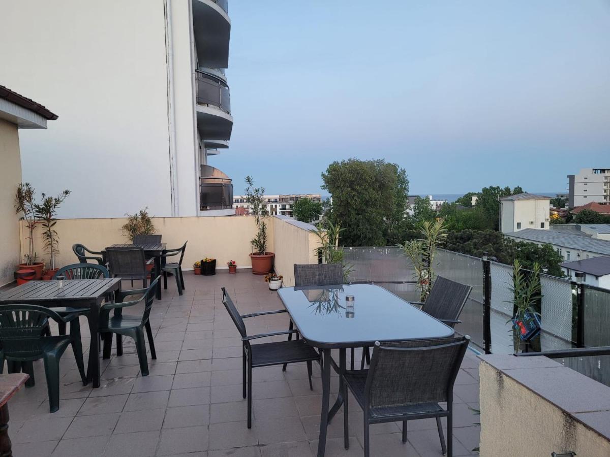 Cazare Eforie Nord, Plaja Acapulco, Garsoniere Four Studios, Bucatarie Comuna, Baie Proprie, Etaj 4, Fara Lift エクステリア 写真