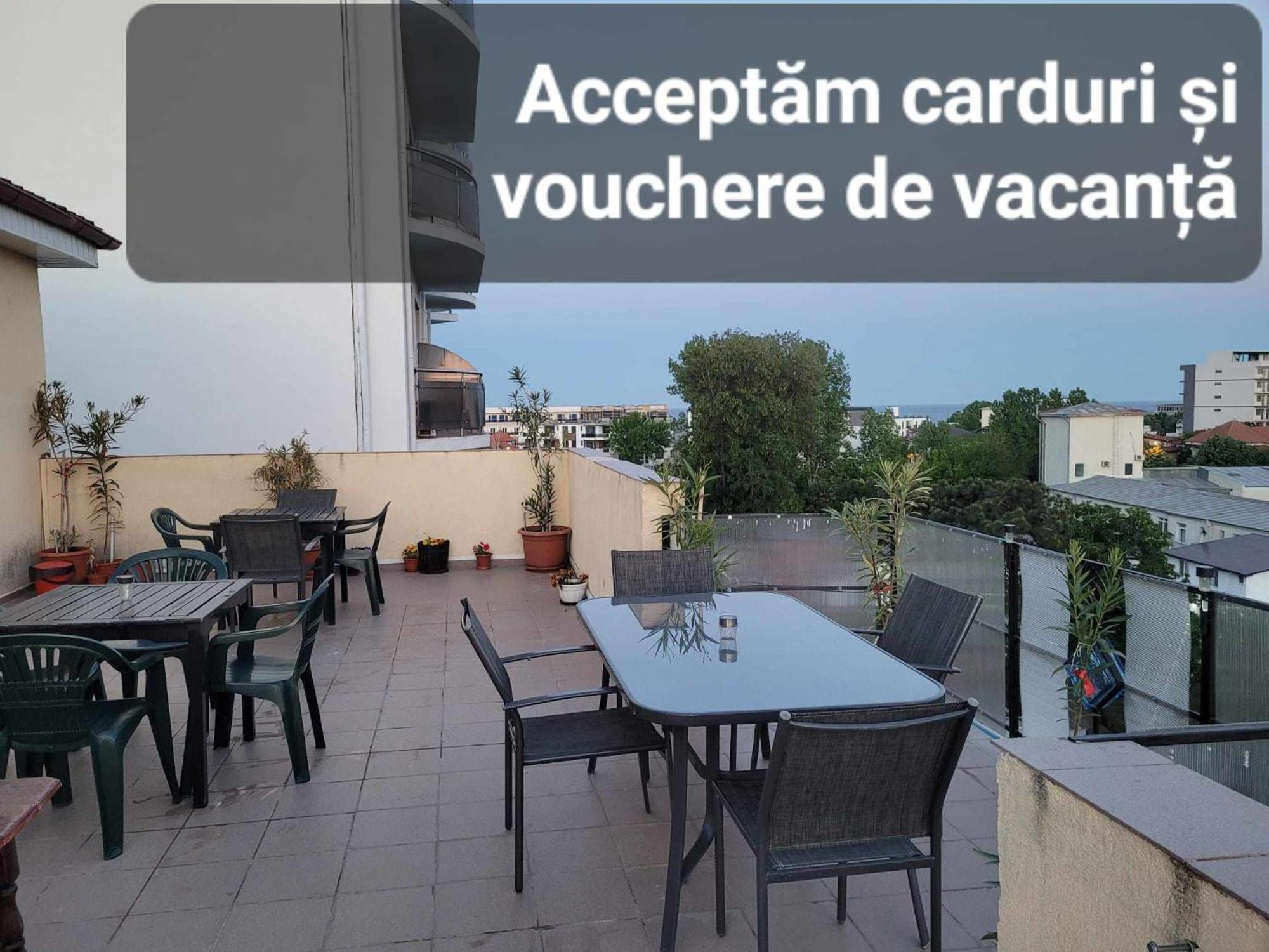 Cazare Eforie Nord, Plaja Acapulco, Garsoniere Four Studios, Bucatarie Comuna, Baie Proprie, Etaj 4, Fara Lift エクステリア 写真
