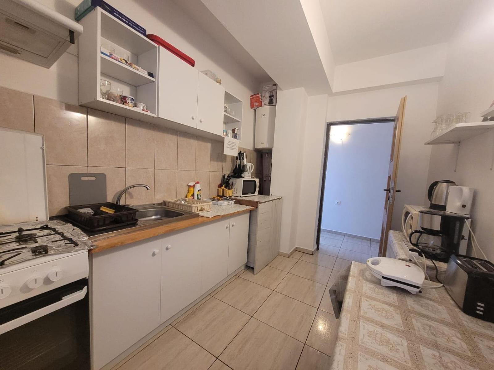 Cazare Eforie Nord, Plaja Acapulco, Garsoniere Four Studios, Bucatarie Comuna, Baie Proprie, Etaj 4, Fara Lift エクステリア 写真